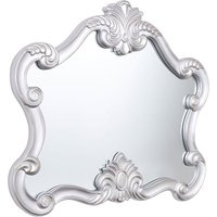 Acorn Wall Bedroom Mirror In Silver Frame