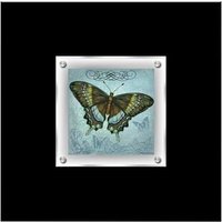Agatiyo Decorative Butterfly 1 Wall Art Frame In Multicolor