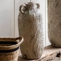 Airdrie Small Magnesium Decorative Vase In Stone