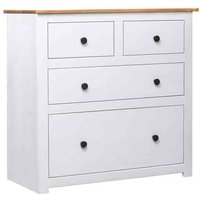 Altoona Wooden Sideboard With 4 Doors In White