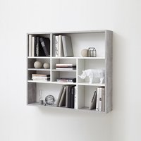 Furniture in Fashion Andreas Wall Mounted Shelving Unit In White And Light Atelier