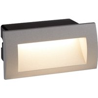 Ankle Rectangular LED Outdoor Recessed Light In Grey Ankle Rectangular LED Outdoor Recessed Light In Grey