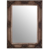 Antoine Wall Bedroom Mirror In Antique Silver Frame