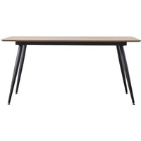 Aptly Rectangular Wooden Dining Table In Natural