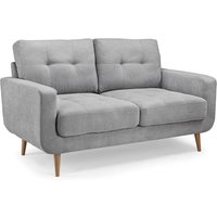 Avenel Fabric 2 Seater Sofa In Grey