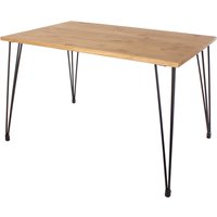 Avoch Small Wooden Rectangular Dining Table In Oak