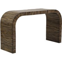 Baltimore Wooden Console Table In Natural