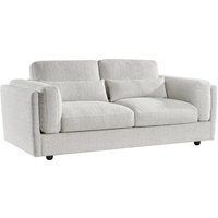 Barrie Fabric 3 Seater Sofa In Beige