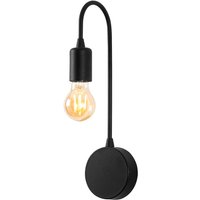 Baston Metal Wall Lamp in Black