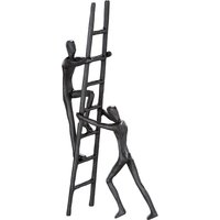 Begins Iron Design Sculpture In Antique Brown