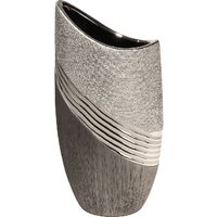 Furniture in Fashion Save 62% on the Belcourt Large Grey and Silver Ceramic Vase