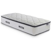 Beloit Fabric Single Mattress In White