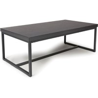 Beloit Wooden Rectangular Coffee Table In Ash Black