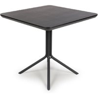 Beloit Wooden Square Dining Table In Black