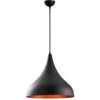 Berceste Metal Ceiling Pendant Light in Matt Black