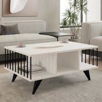 Bert Wooden Coffee Table in White
