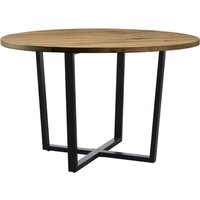Bethany Large Wooden Dining Table In Antique Rustic