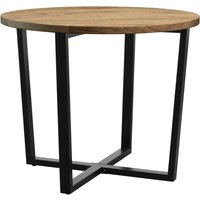 Bethany Small Wooden Dining Table In Antique Rustic