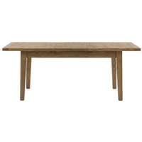 Bethesda Wooden Extending Dining Table In Natural