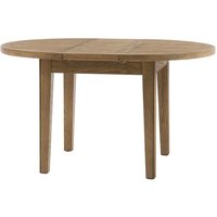 Bethesda Wooden Round Extending Dining Table In Natural