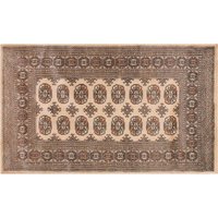 Bokhara 150x240cm Hand-Knotted Wool Rug In Beige