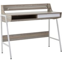 Bradken Wooden Computer Desk With 1 Drawer In Light Oak