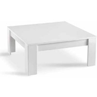 Breta High Gloss Coffee Table Square In White
