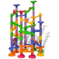Brevard Multicolour Plastic Kids Marble Run Game