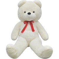 Bulverde 200cm Polyester Plush Teddy Bear Cuddly Toy - White
