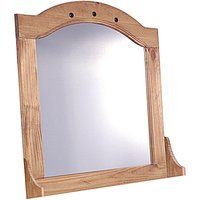 Carlen Vanity Mirror With Distressed Oak Wooden Frame