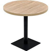 Causer Round Wooden Bistro Table In Oak