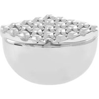 Charlton Aluminium Ashtray In Silver Nickel