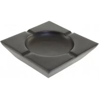 Charlton Aluminium Square Ashtray In Matt Black