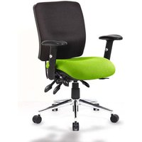 Chiro Medium Back Office Chair With Myrrh Green Seat Chiro Medium Back Office Chair With Myrrh Green Seat