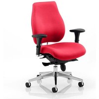 Chiro Plus Office Chair In Bergamot Cherry With Arms