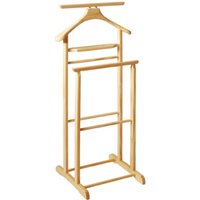 Clarkdale Wooden Valet Stand In Natural