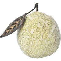Clisson Decorative Mosaic Glass Orange Fruit In White