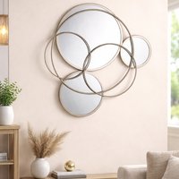 Colindale Metal Mirror In Champagne