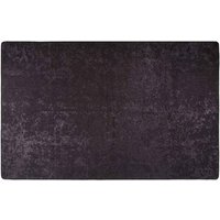 Corwin 150cm Polyester Washable Anti-Slip Rug In Anthracite