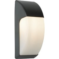 Crescent Outdoor 1 Light Wall Light In Dark Grey Crescent Outdoor 1 Light Wall Light In Dark Grey