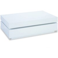 Daryl High Gloss Coffee Table In White