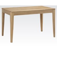 Derry Large Wooden Rectangular Dining Table In Oak