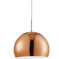 Domas 1 Light 30cm Pendant In Copper Domas 1 Light 30cm Pendant In Copper