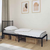Dubuque Metal Small Double Bed - Black