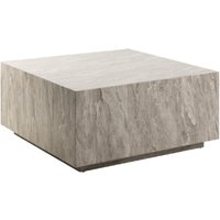 Duluth Marble Coffee Table Square In Grey