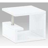 Edinboro High Gloss Lamp Table In White