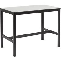 Extro 120cm Wooden Bar Table In White