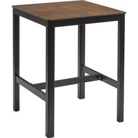 Extro 70cm Wooden Bar Table In Vintage Copper