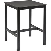 Extro 70cm Wooden Dining Table In Black