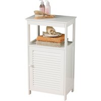 Fargo Wooden Floor Standing Bathroom Storage Cabinet In White